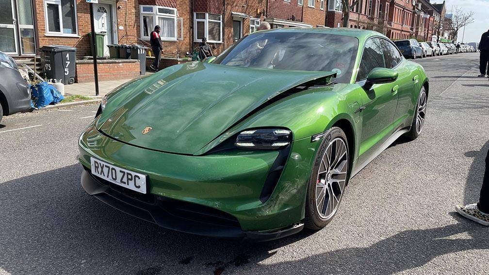 Porsche Taycan "Taycan Crash! Do Electric Cars Need To Be Noisier To Avoid Accidents?" - Article link IMG_0794