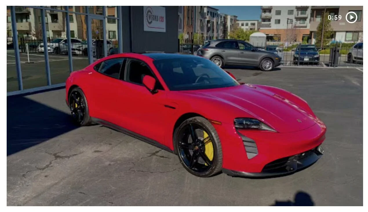 Porsche Taycan CARMINE RED Taycan Club Screen Shot 2022-01-03 at 6.36.07 AM
