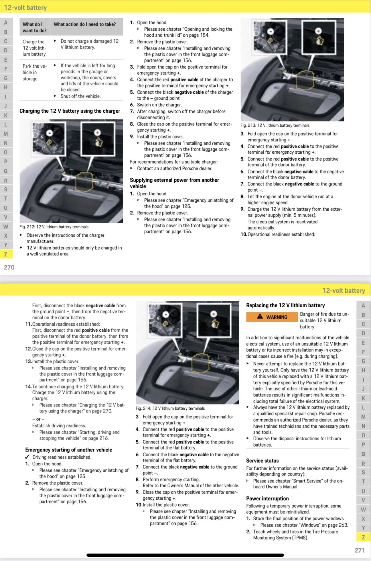 Porsche Taycan 12 Volt Battery 70EB35E7-B346-4A00-9ABB-018D4AEE7E4A