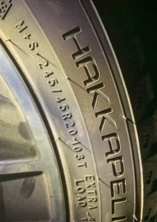 Porsche Taycan New Winter Studded Tires Installed - Initial Review (US) front siz