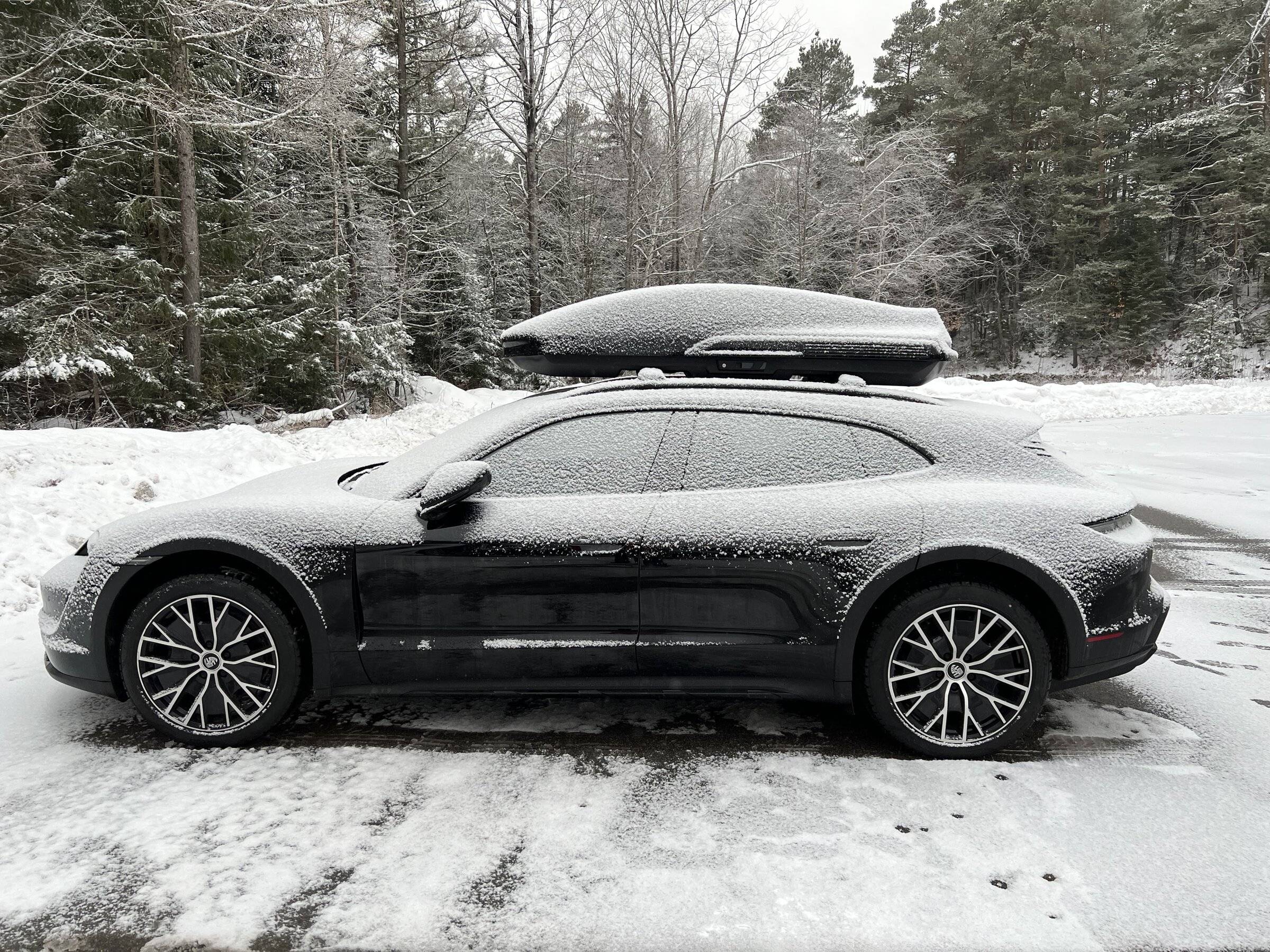 Porsche Taycan Thule bars compatibility with Cross Turismo BF83145C-022D-41CA-B022-076D897BFB2D