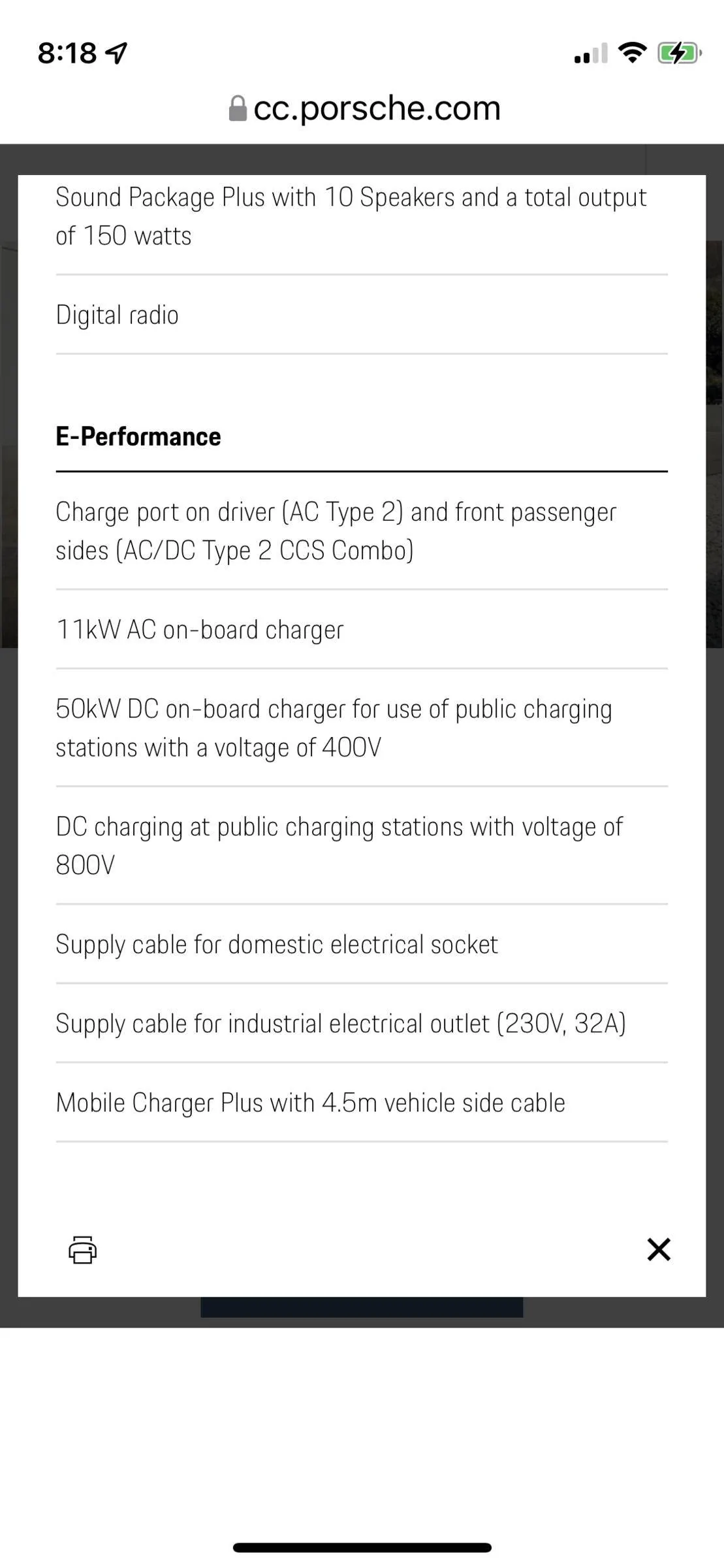 Porsche Taycan Which charging cable to purchase? 90AB4880-7886-4837-A714-AC85132C04F4