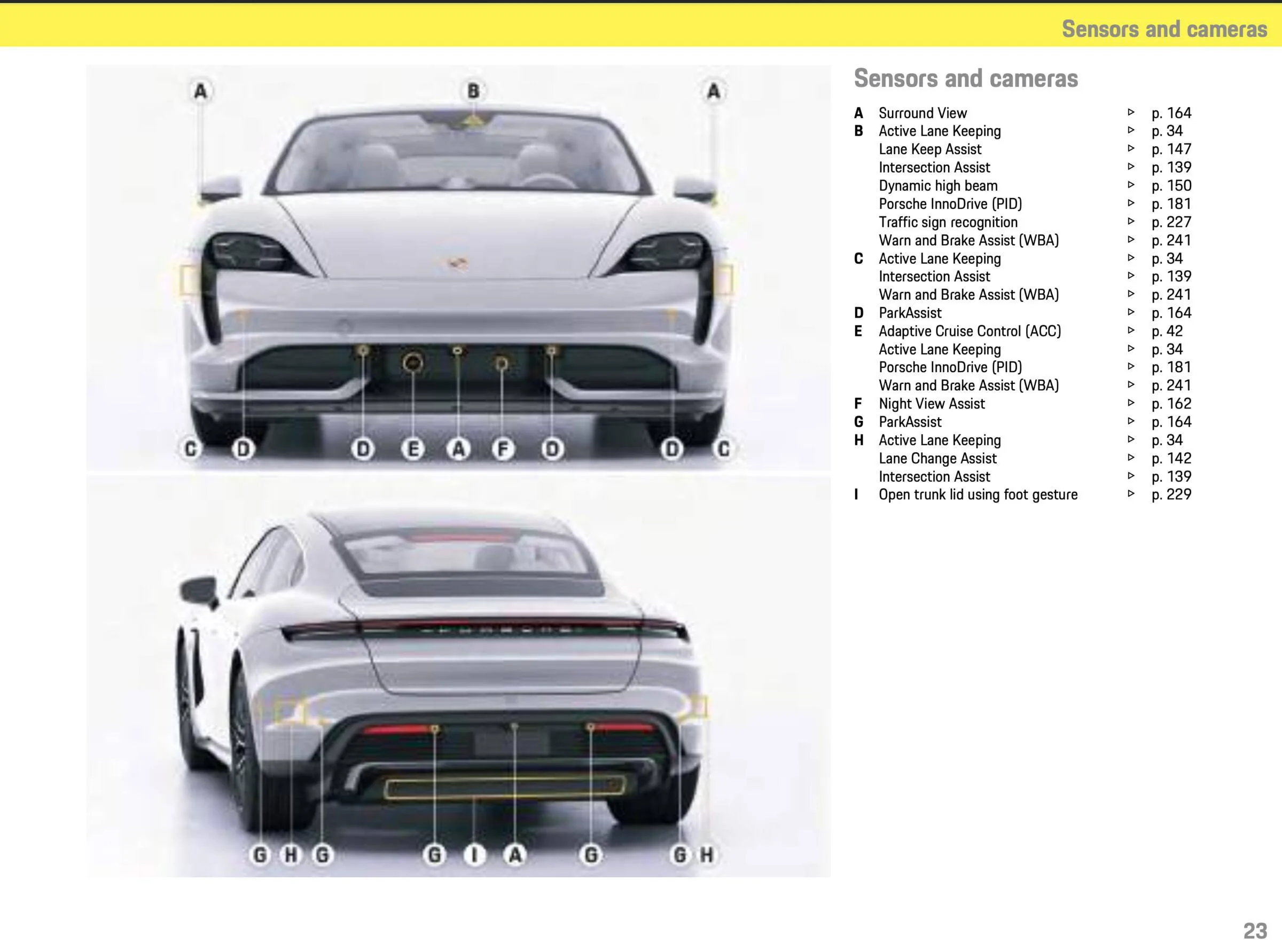 Porsche Taycan Egress Warner Screenshot 2022-01-10 at 08.06.43