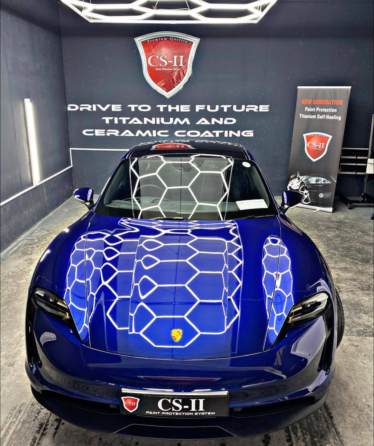 Porsche Taycan Titanium Coating 1