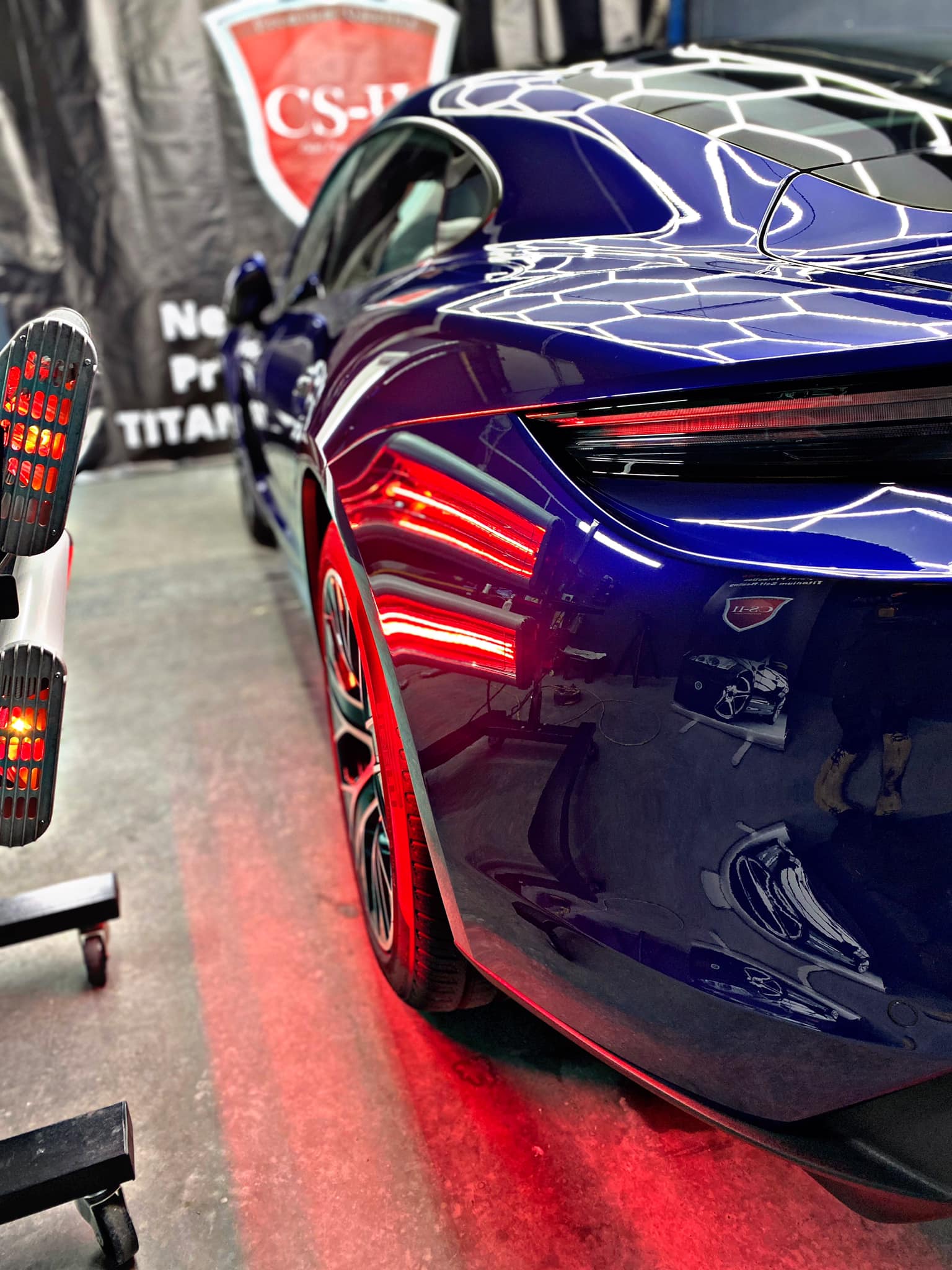 Porsche Taycan Titanium Coating 14