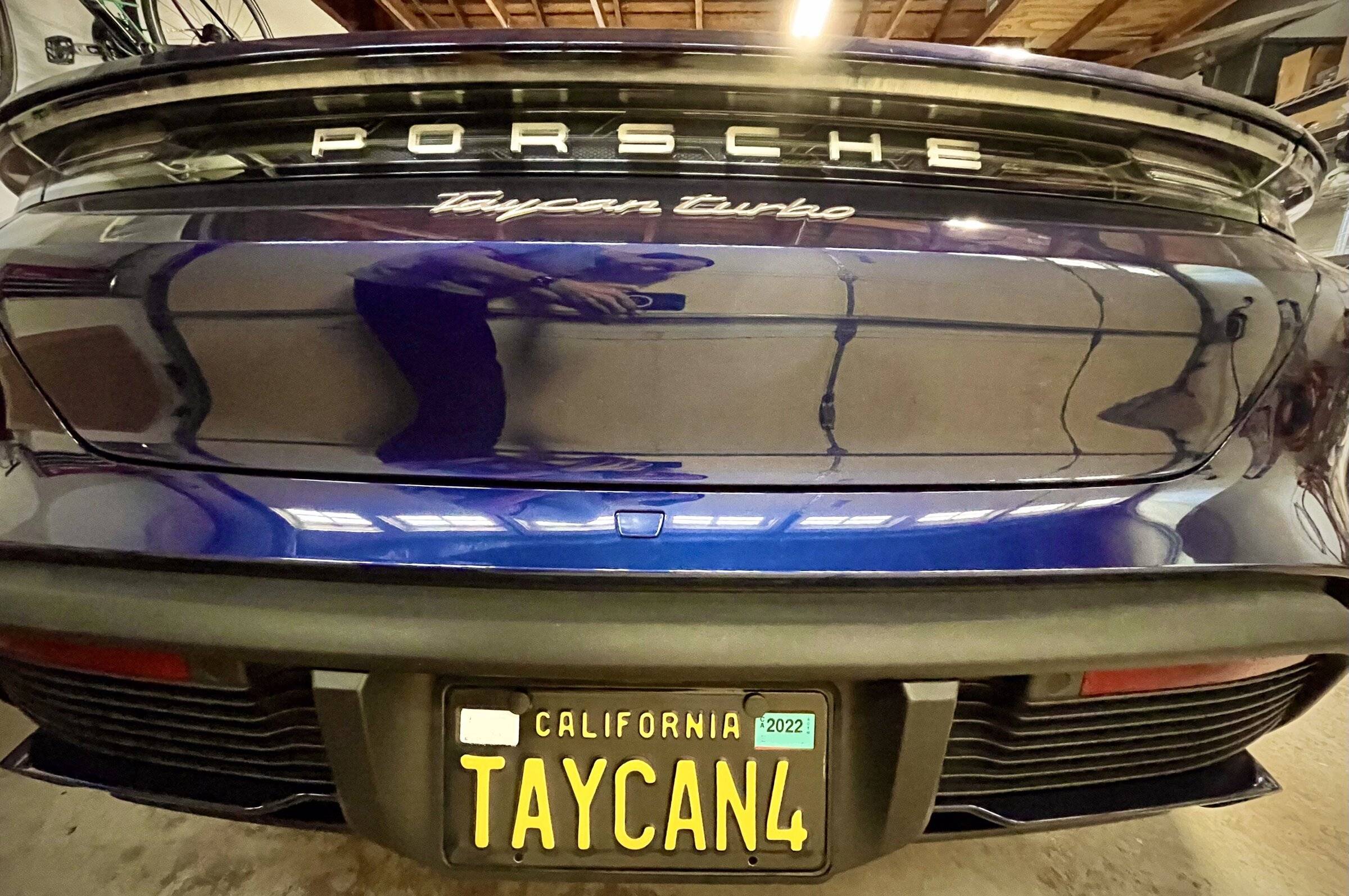 Porsche Taycan Personalized License / Vanity Plates - What's Yours? 1642012218365