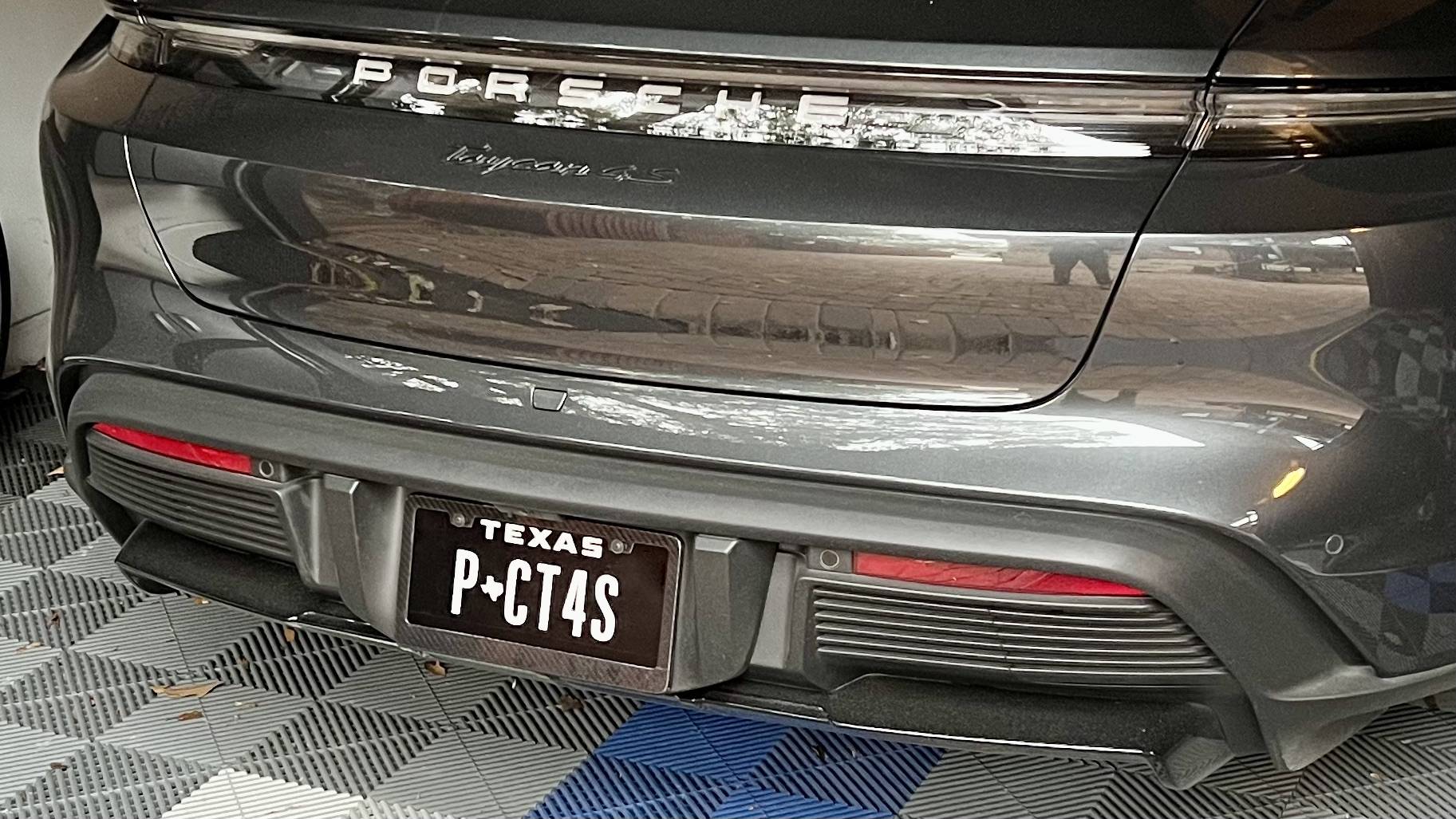 Porsche Taycan Personalized License / Vanity Plates - What's Yours? IMG_4793