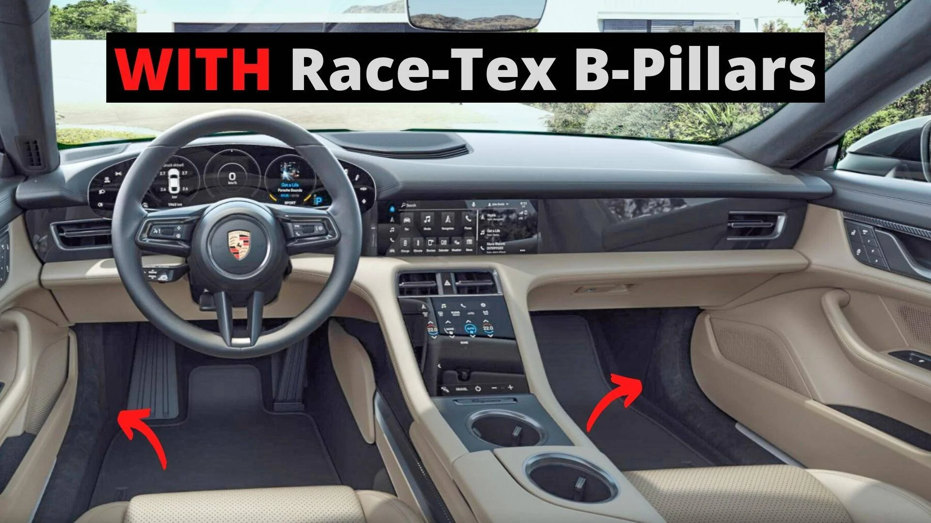 Porsche Taycan Racetex Headliner - happy with it? WithFront