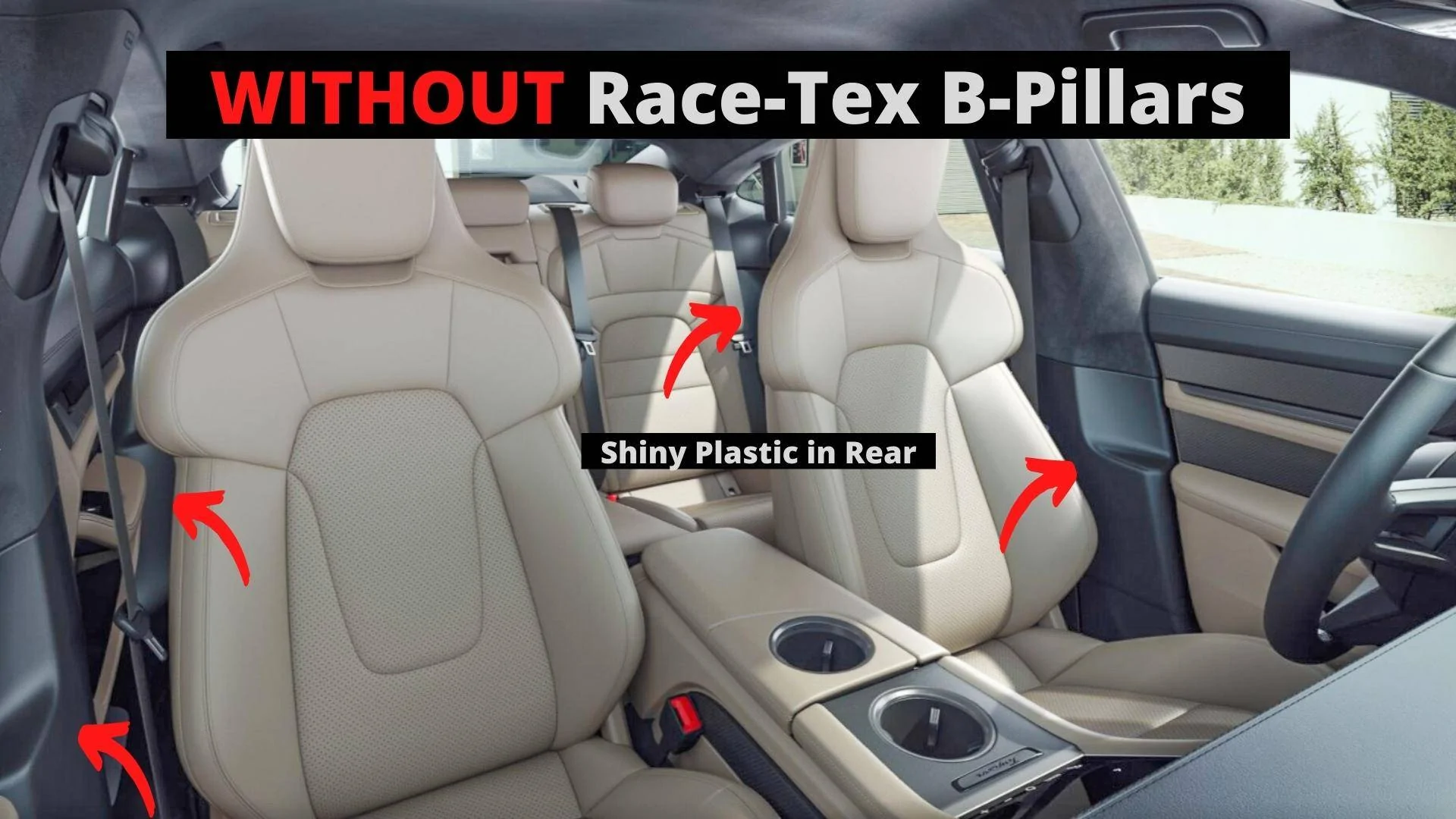 Porsche Taycan Racetex Headliner - happy with it? WithoutRear