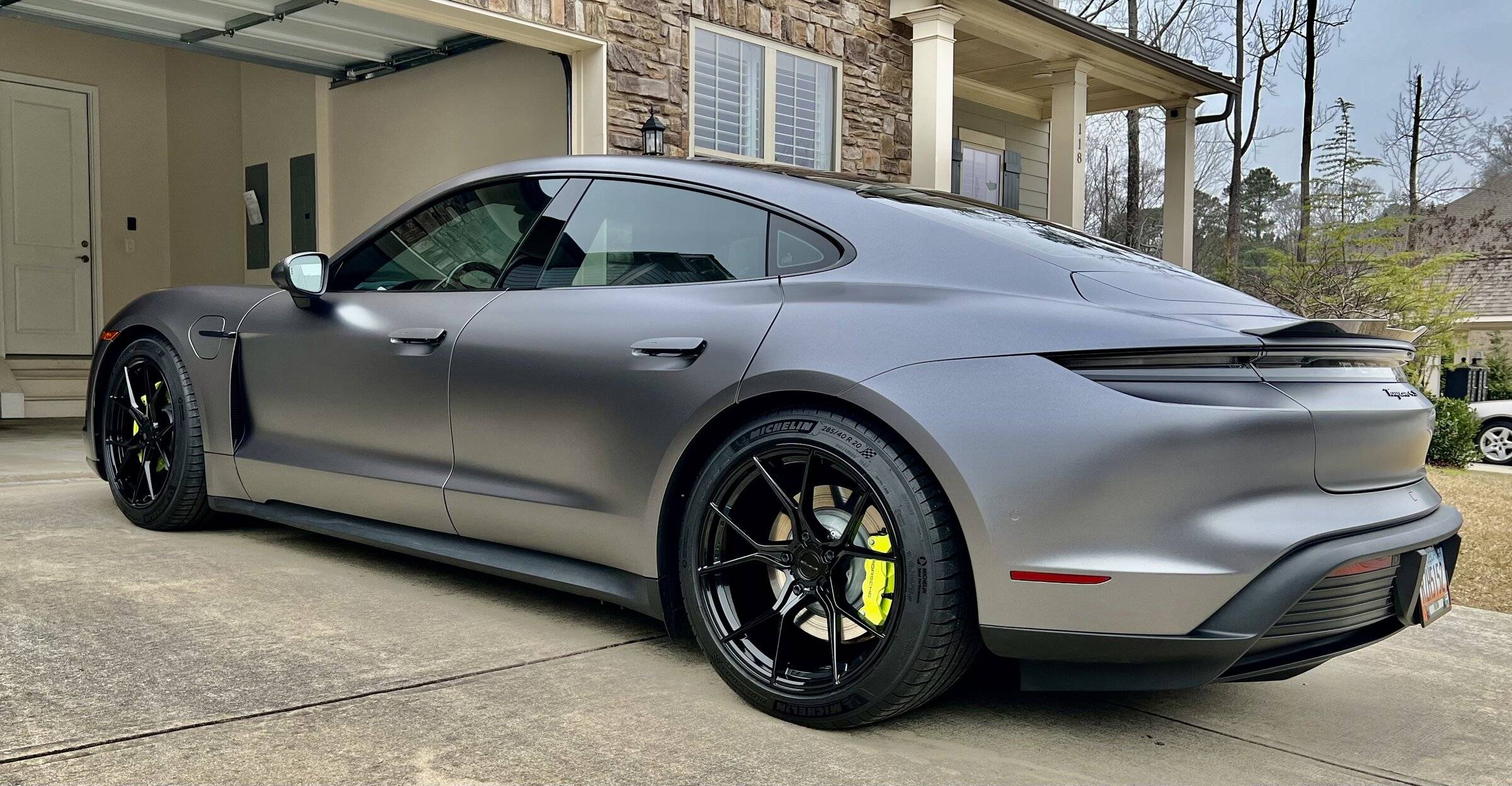 Porsche Taycan My Porsche Taycan 4S Makeover w/ Wrap, Wheels, Painted Brakes IMG_8622