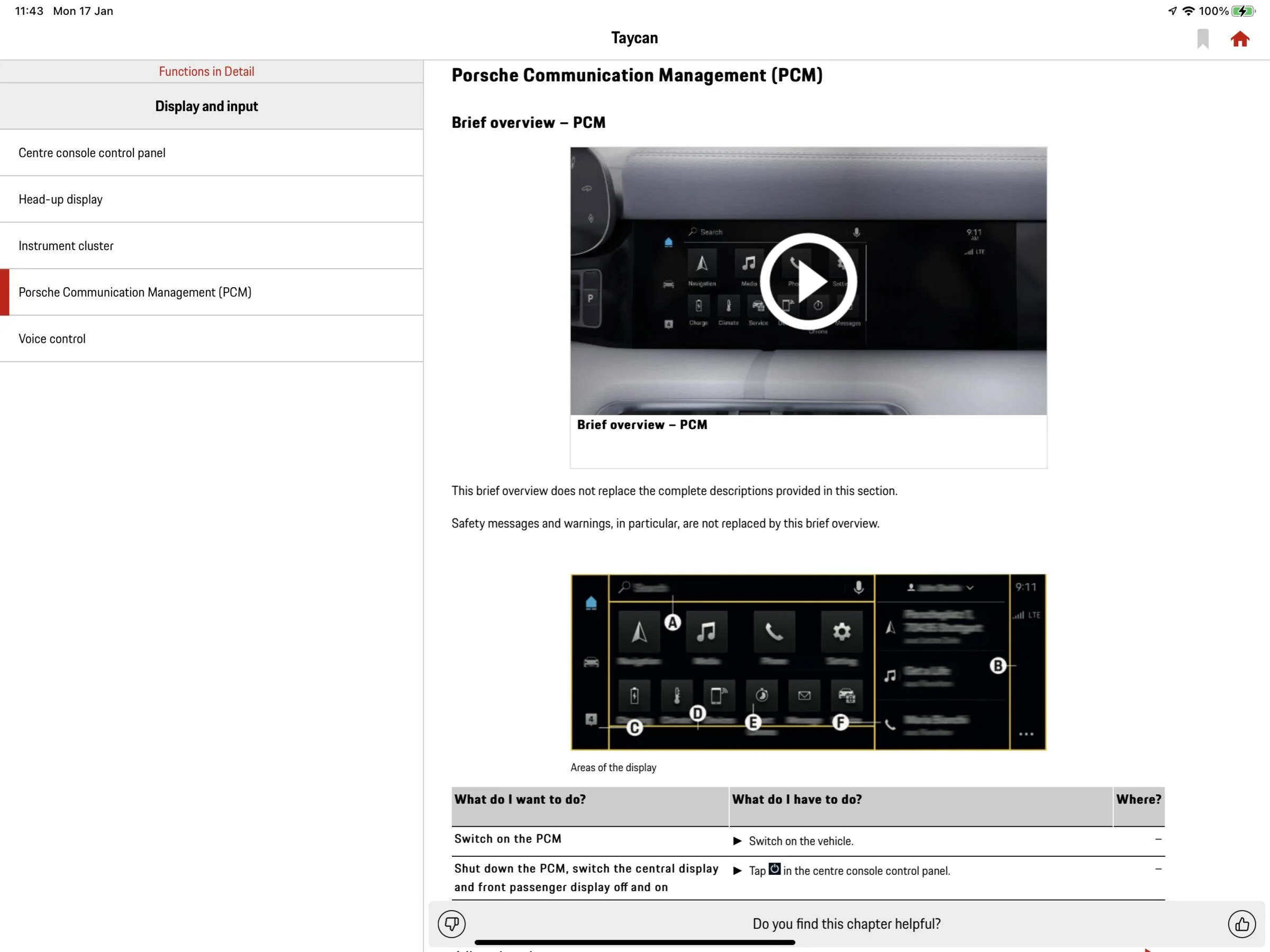 Porsche Taycan App says service due 20220117_114332000_iOS