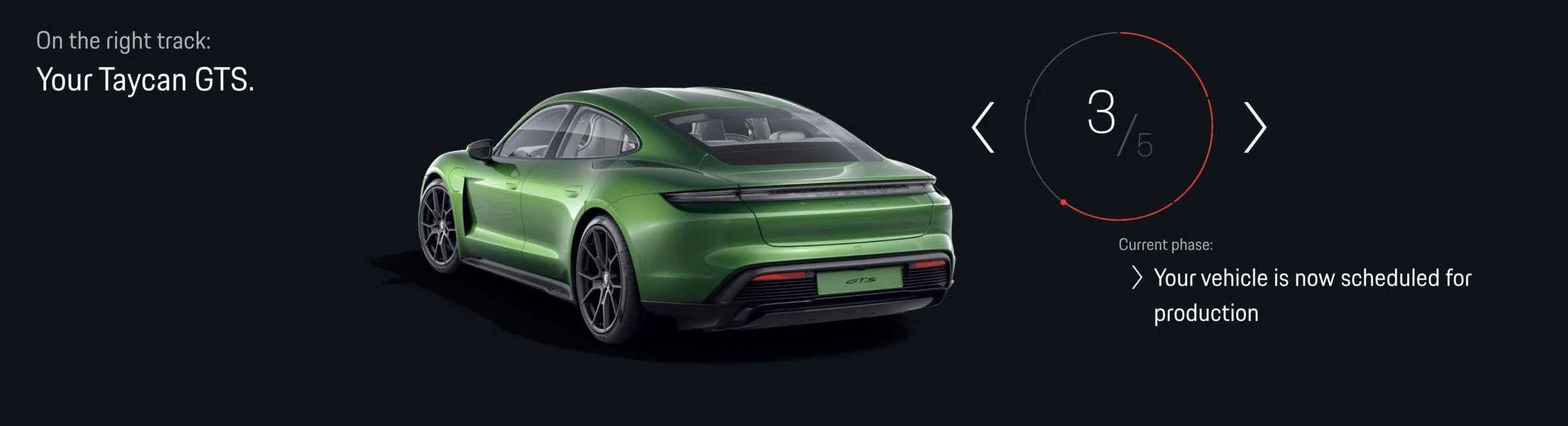 Porsche Taycan My GTS is being built! Screenshot 2022-01-17 at 17.09.44