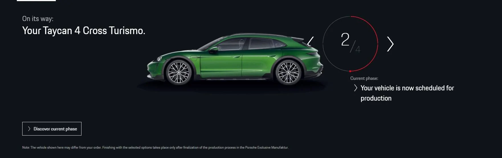 Porsche Taycan My GTS is being built! Tracking 