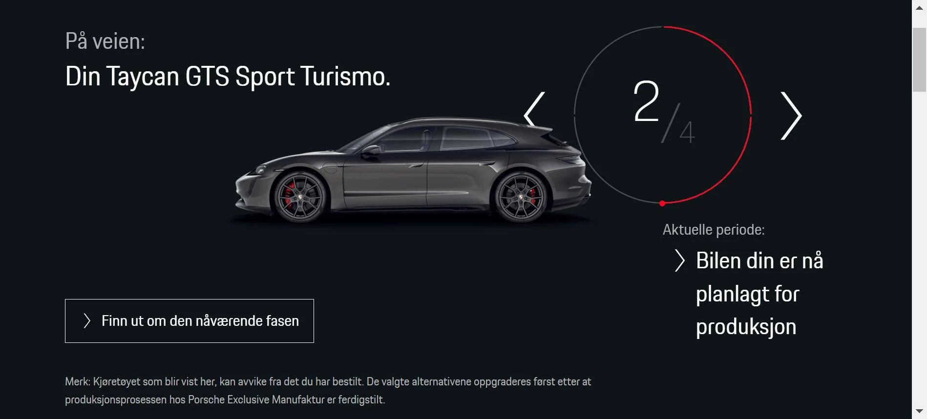 Porsche Taycan My GTS is being built! My-Porsch