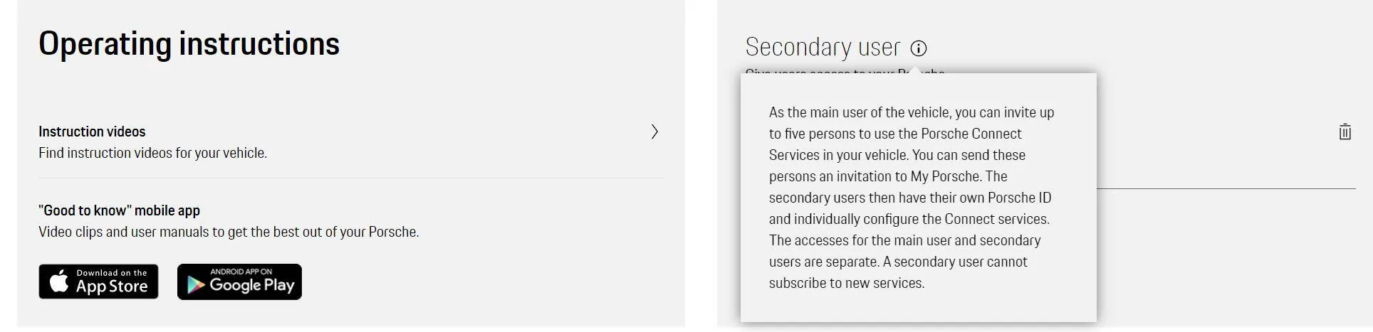 Porsche Taycan Apple Music Login Issue Secondary User