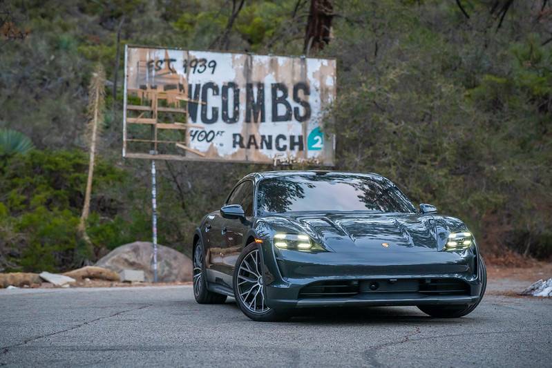 Porsche Taycan Fun run up in the mountains (CT 4S) 51828477441_f0864049e0_c
