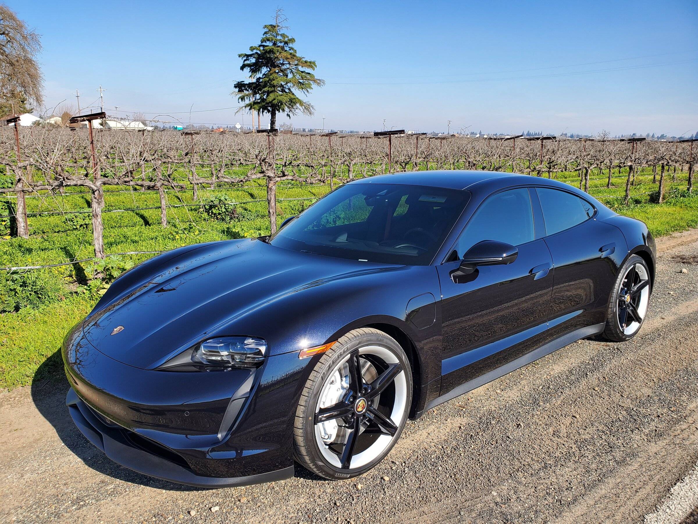 Porsche Taycan BLACK / JET BLACK Taycan Club 20220118_121125
