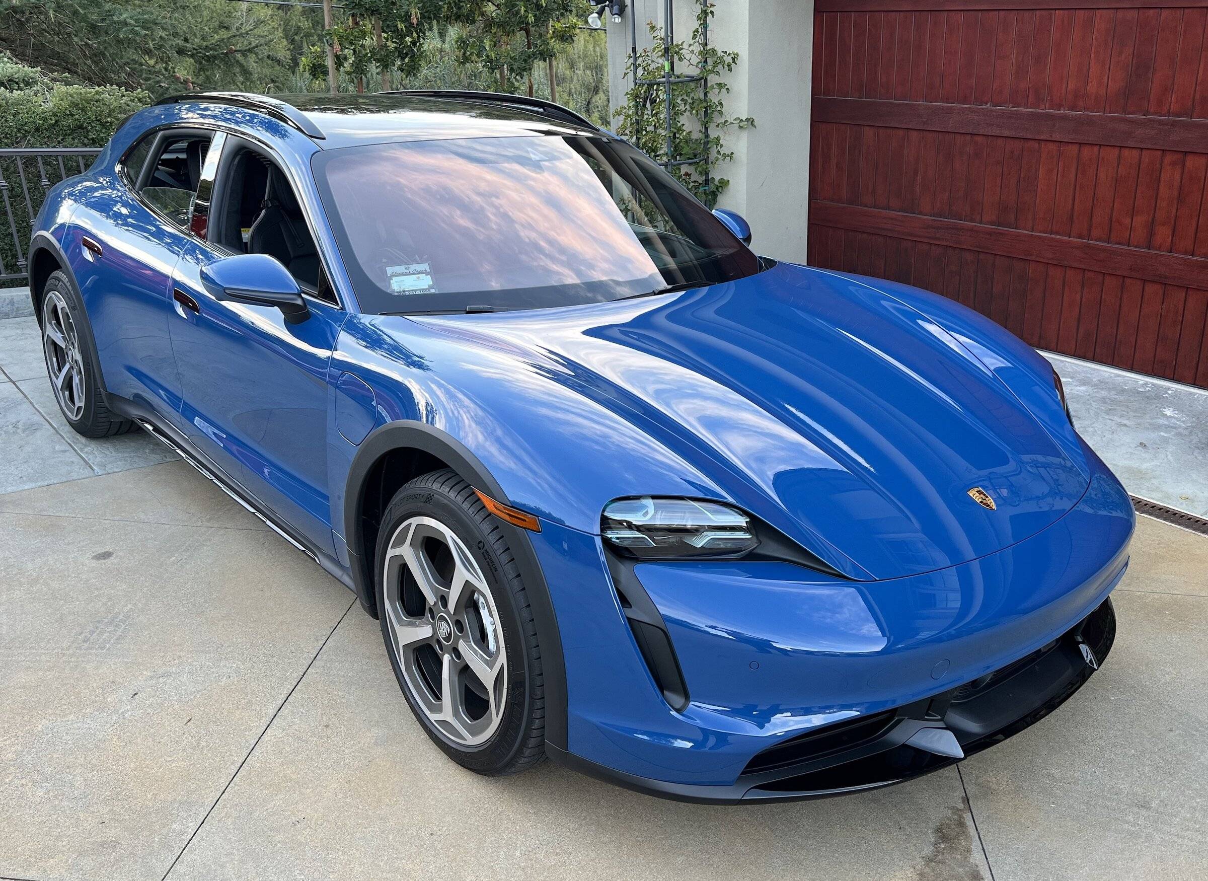 Porsche Taycan Neptune Blue CT Turbo S Build Advice Screen Shot 2022-01-18 at 1.18.18 PM