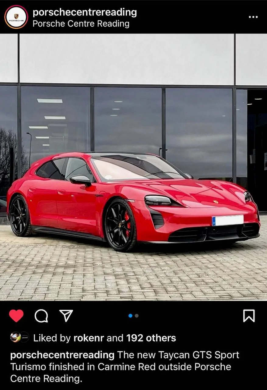 Porsche Taycan GTS ST Orders GTS Reading