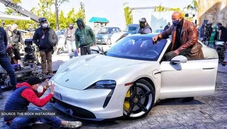 Porsche Taycan Celebs with the Taycan 1643213588342