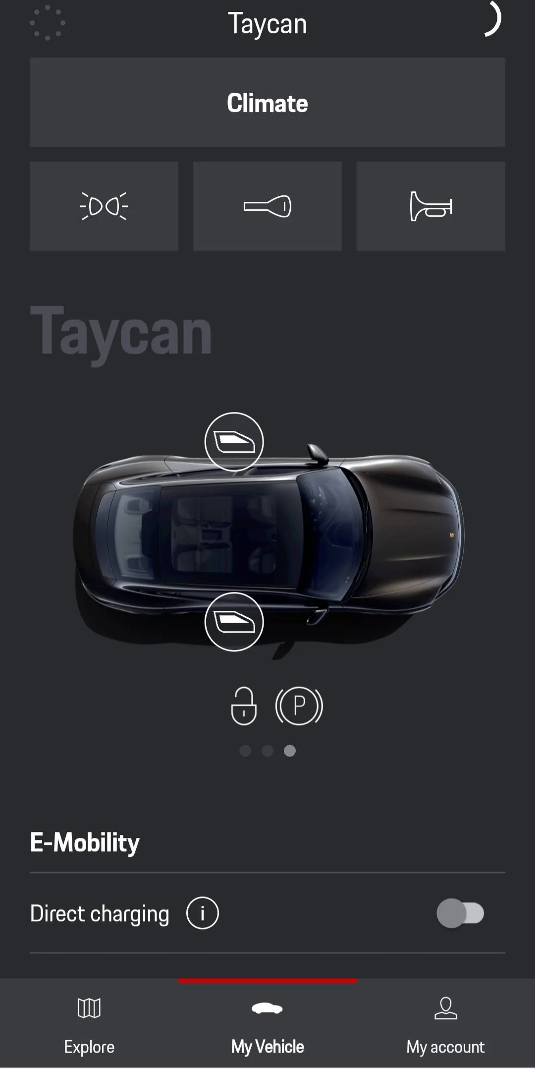 Porsche Taycan Window icon in Porsche Connect app - what does it mean/do? Screenshot_20220127-101338_Connect