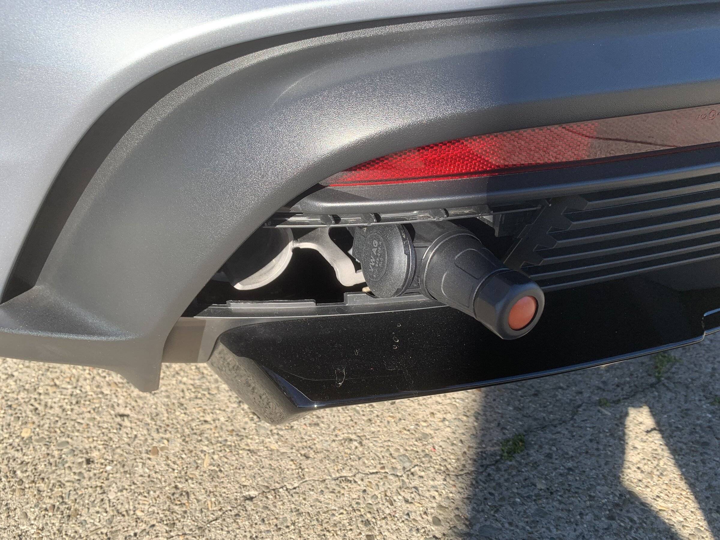 Porsche Taycan Custom Rear Bike Rack Installed with 1up Trays 166B298C-FEB2-4395-9208-15EBEF8DD53A