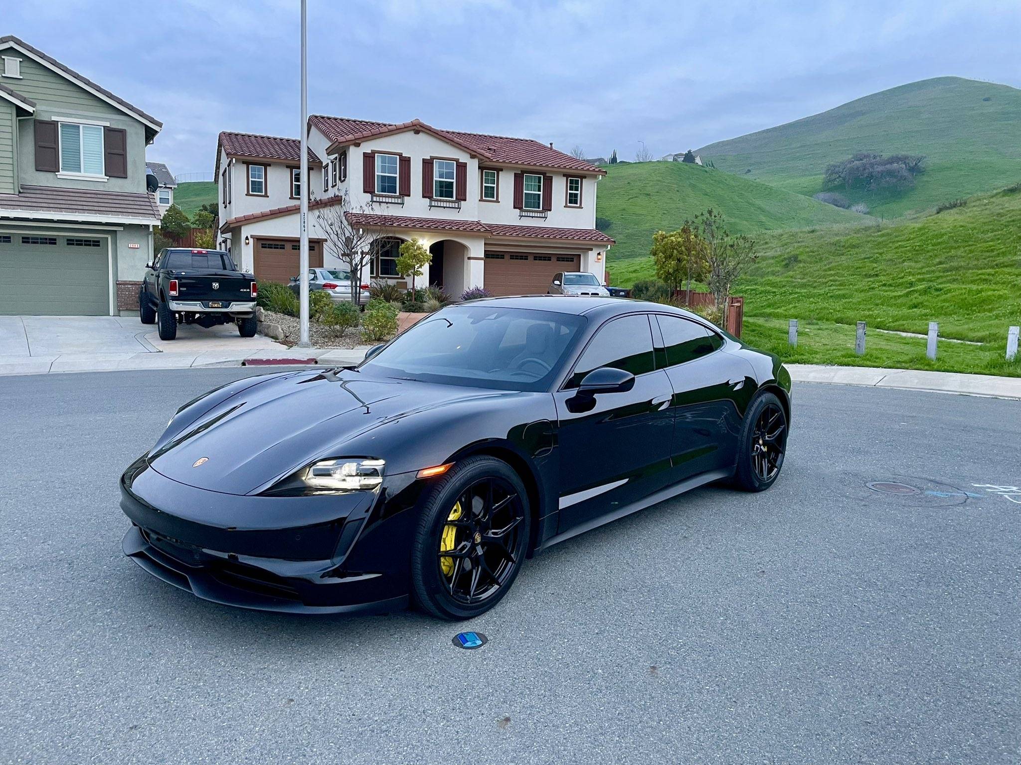 Porsche Taycan My Porsche Taycan 4S Makeover w/ Wrap, Wheels, Painted Brakes FJA4gJKVIAkpoHS
