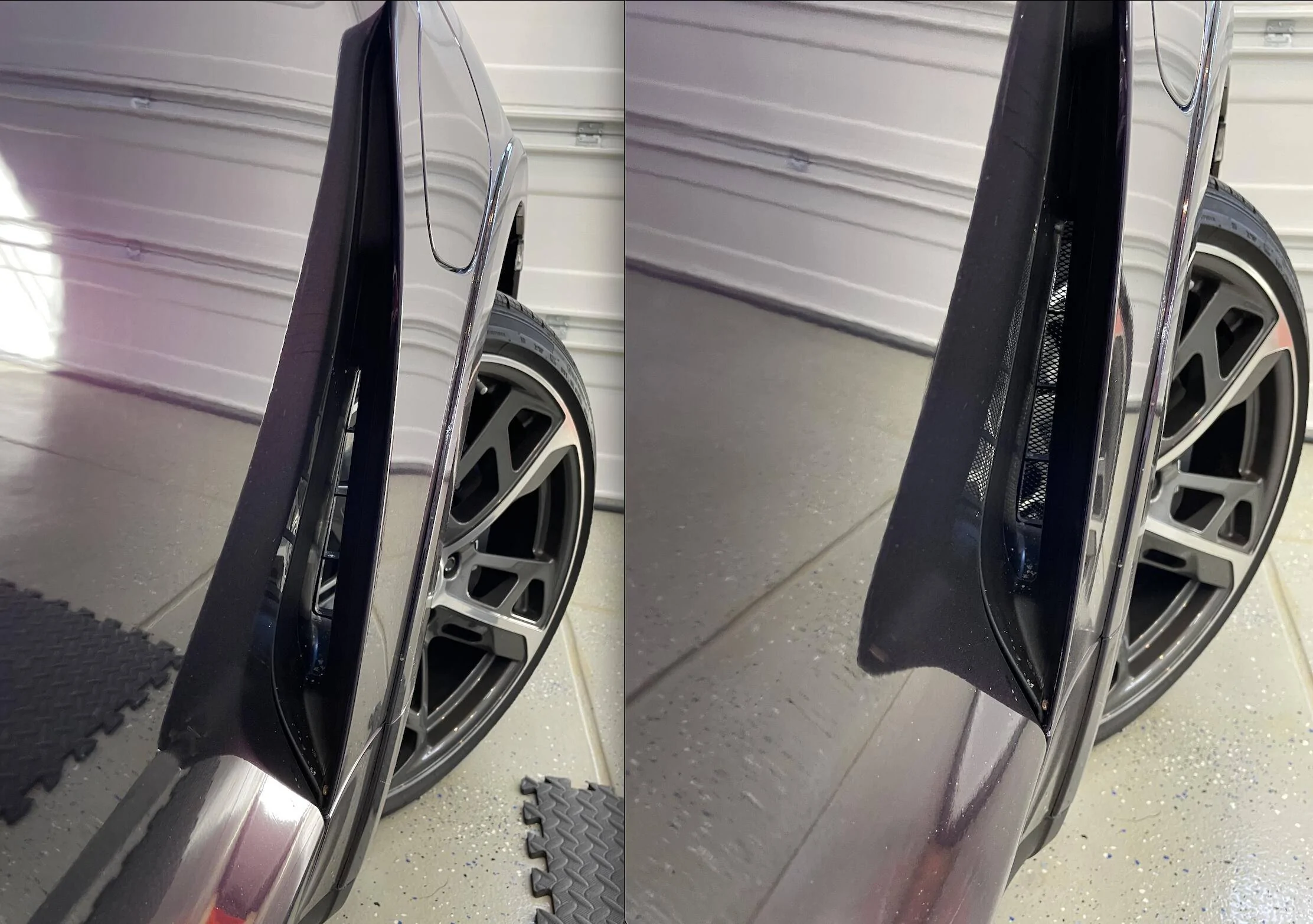 Porsche Taycan My DIY mod of the front fender air vents. Screen Shot 2022-01-29 at 12.51.02 PM