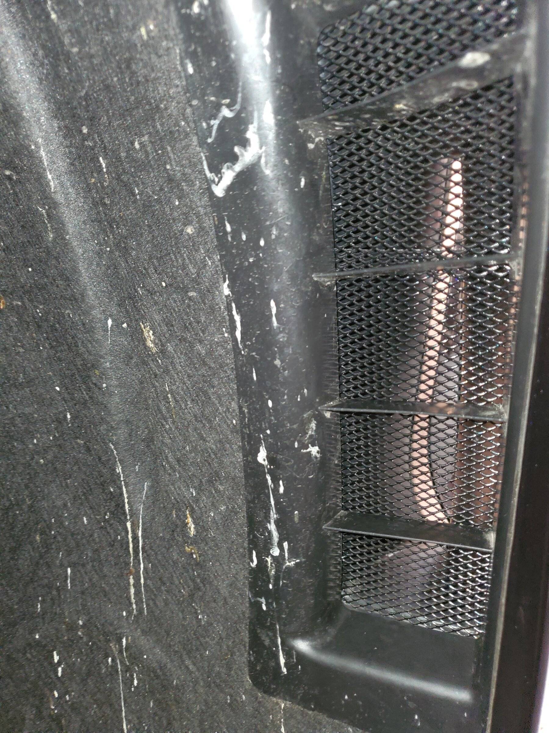 Porsche Taycan My DIY mod of the front fender air vents. 20220122_084621
