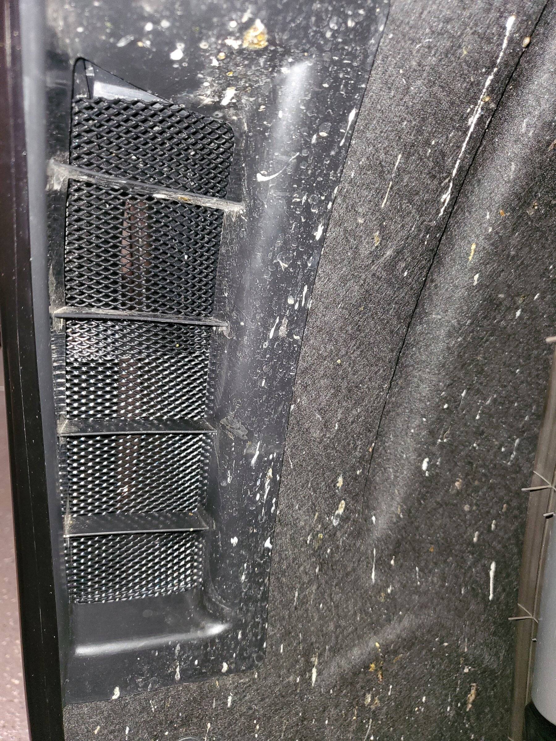 Porsche Taycan My DIY mod of the front fender air vents. 20220122_091205