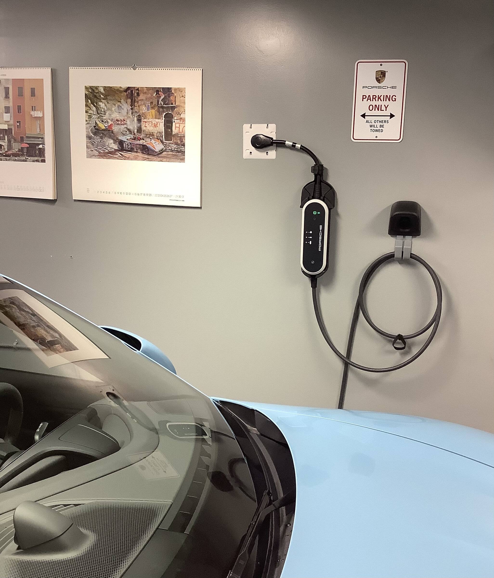 Porsche Taycan Show your home charging setup for your Taycan AAAAF652-092C-4727-A787-108B0D8A71E8