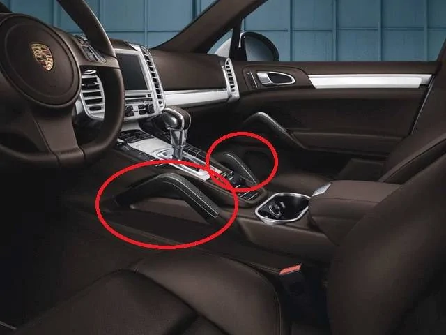 Porsche Taycan Dear Porsche...  (Center Console Lid does not stay open) handles