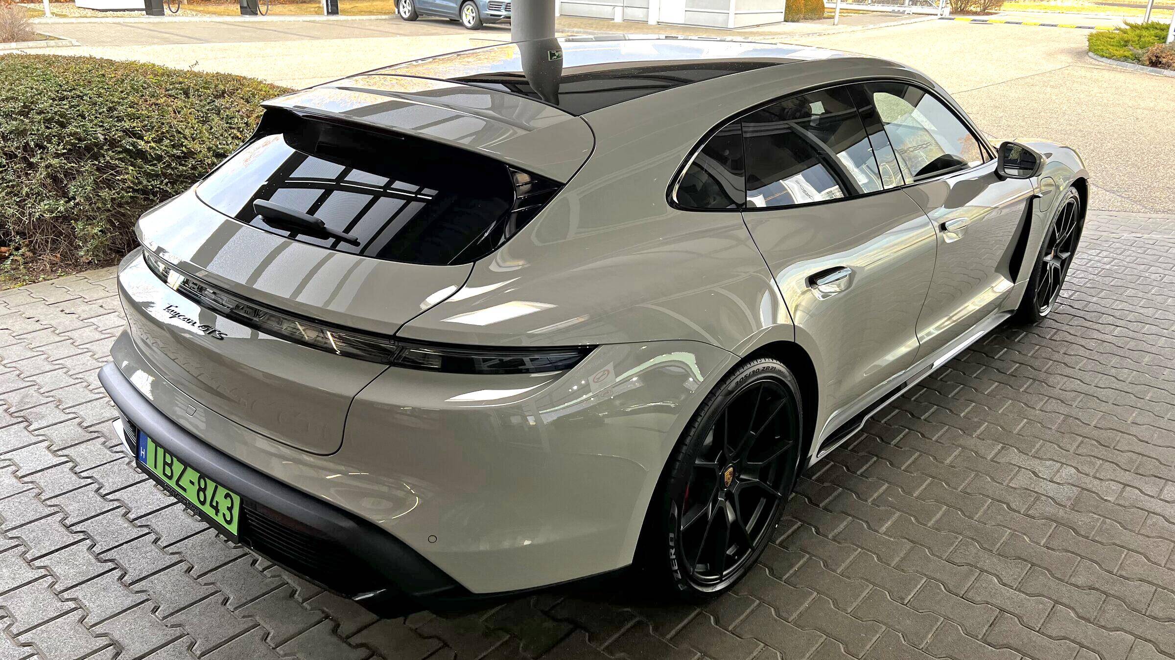 Porsche Taycan First GTS Sport Turismo Taycan in the wild Taycan Sport Turismo GT 2