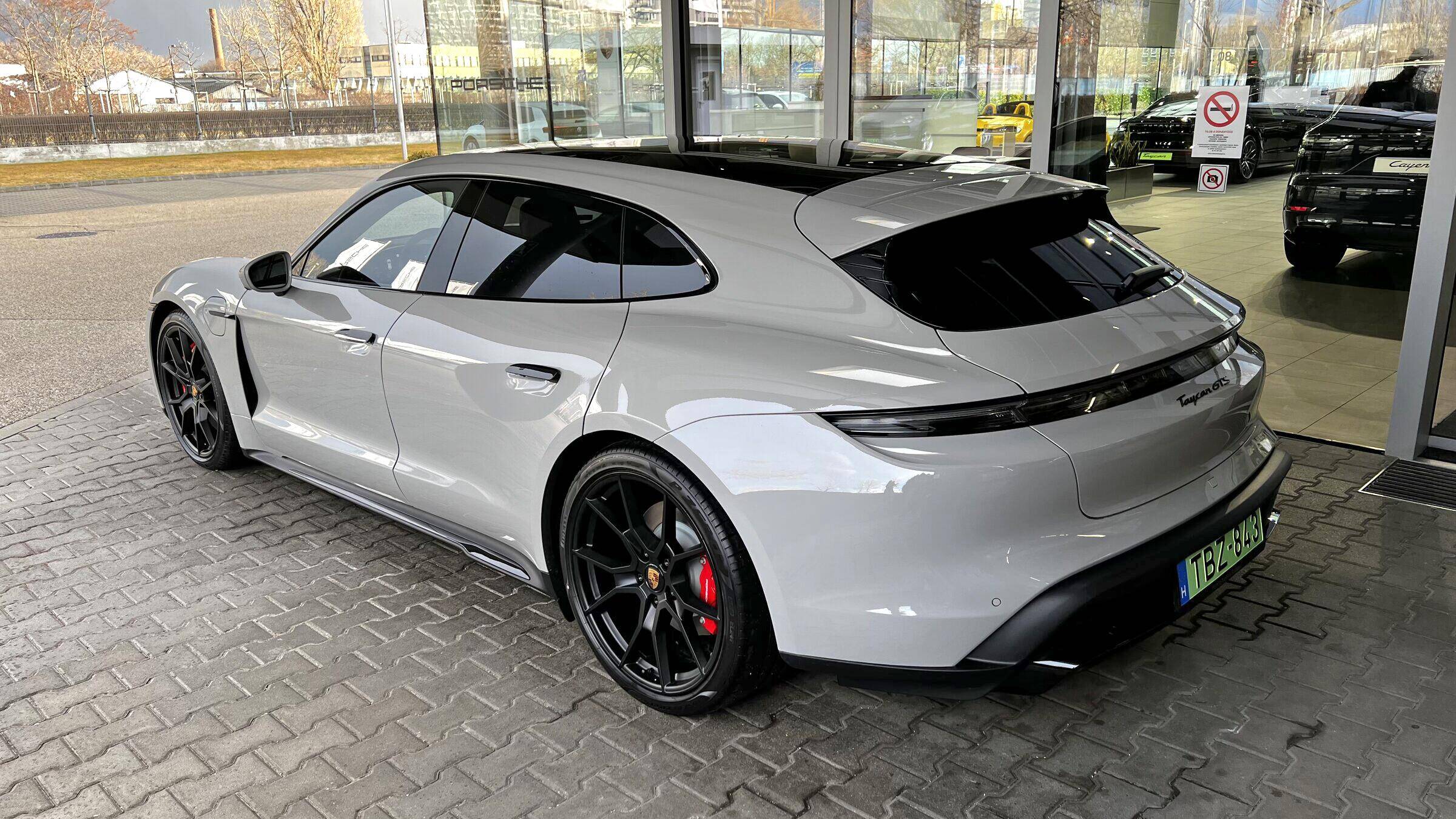 Porsche Taycan First GTS Sport Turismo Taycan in the wild Taycan Sport Turismo GT 1