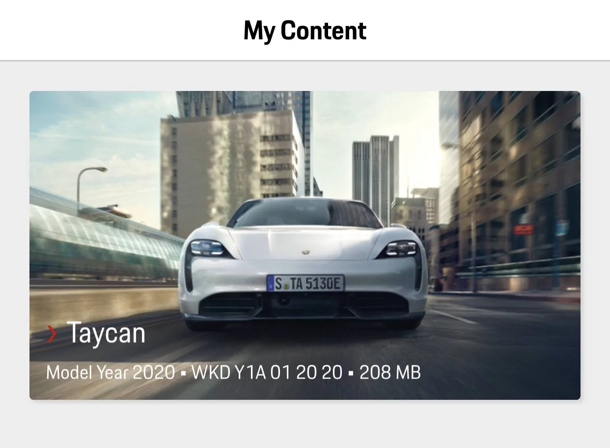 Porsche Taycan Taycan manual now available U.K. 29CA239F-396C-4977-B236-E8E159E61576