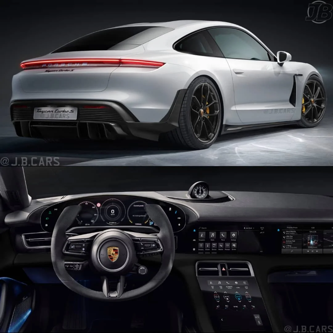 Porsche Taycan Taycan Coupe Rendering porsche-taycan-coupe-looks-like-an-electric-928-revival-141340_1
