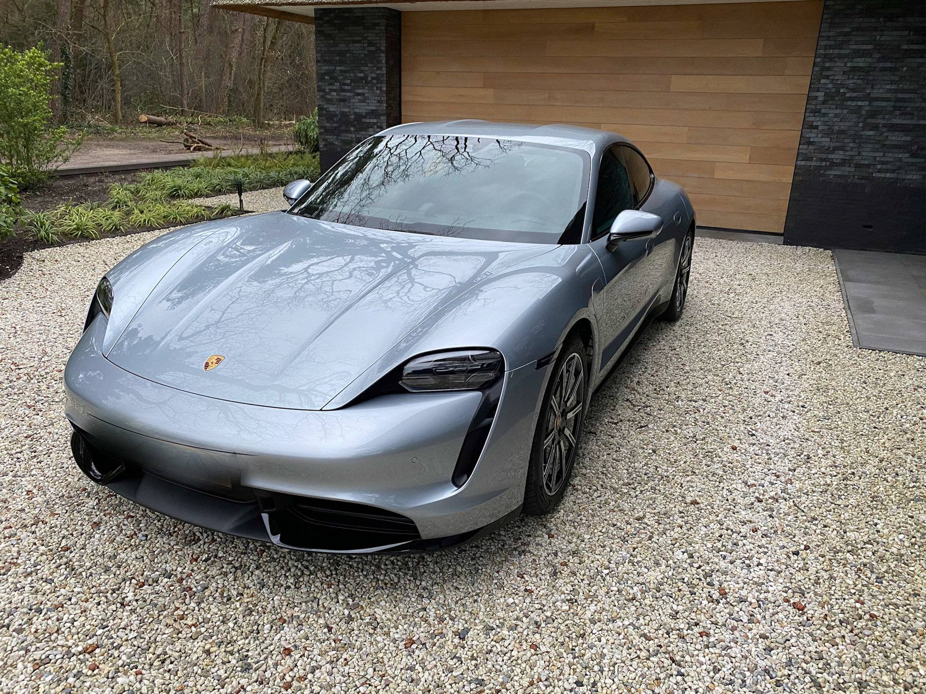 Porsche Taycan My Dolomite Silver Turbo Taycan delivered 1582666084688
