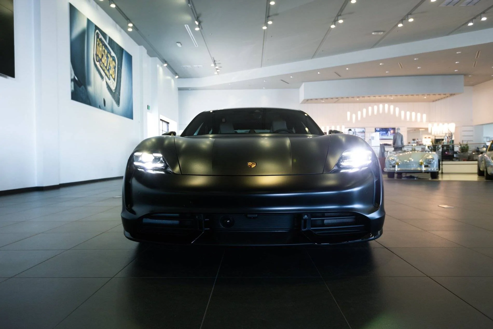 Porsche Taycan Matte Black Taycan Turbo Matte-Black-Taycan2