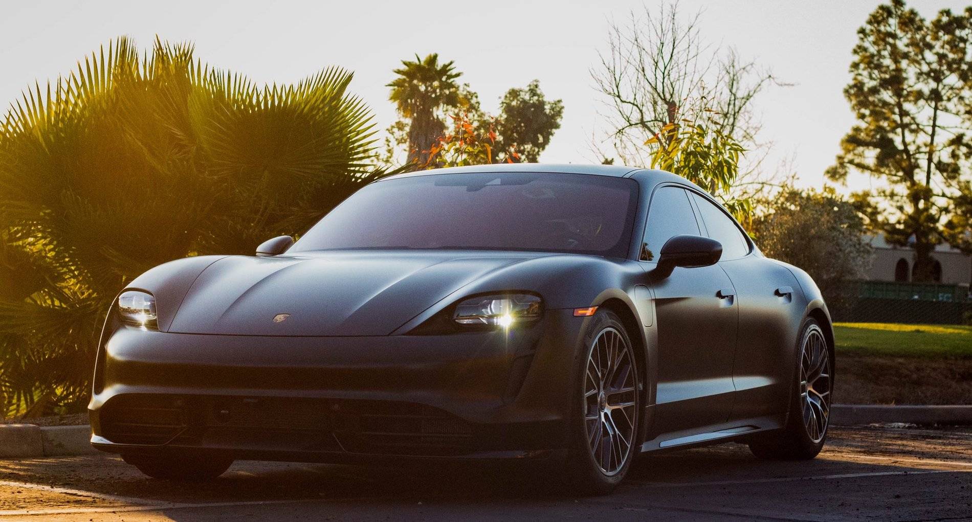 Porsche Taycan Matte Black Taycan Turbo Matte-Black-Taycan4