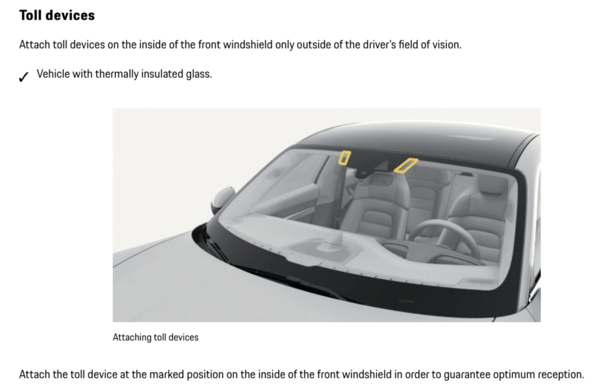 Porsche Taycan Radar / Laser Detectors with Sound Thermally Insulated Glass 1583431553149