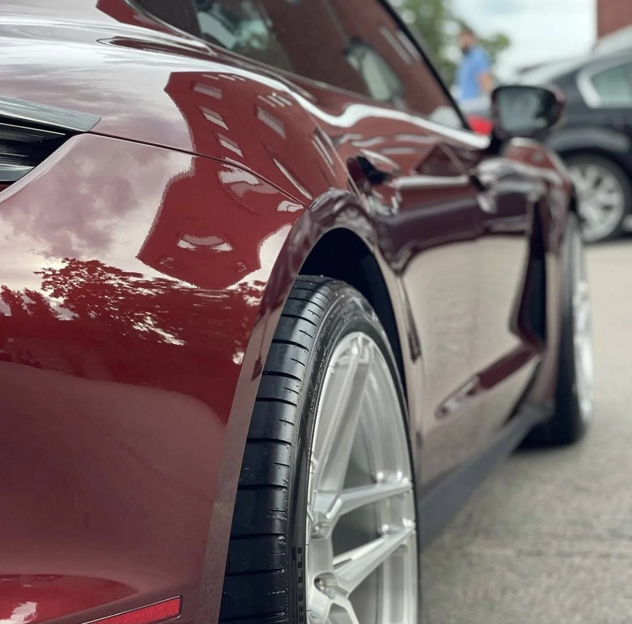 Porsche Taycan FOR SALE: 21" Wheel Set IMG_2885