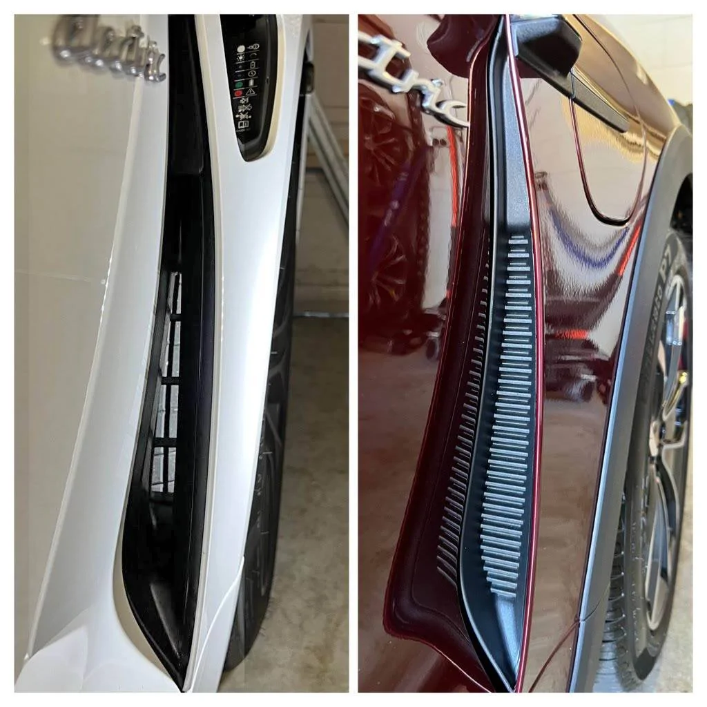 Porsche Taycan Option comparisons between my Cross Turismo 4S vs a base Taycan 8611415C-AA63-4BE3-8577-54F3A36971B9-COLLAGE