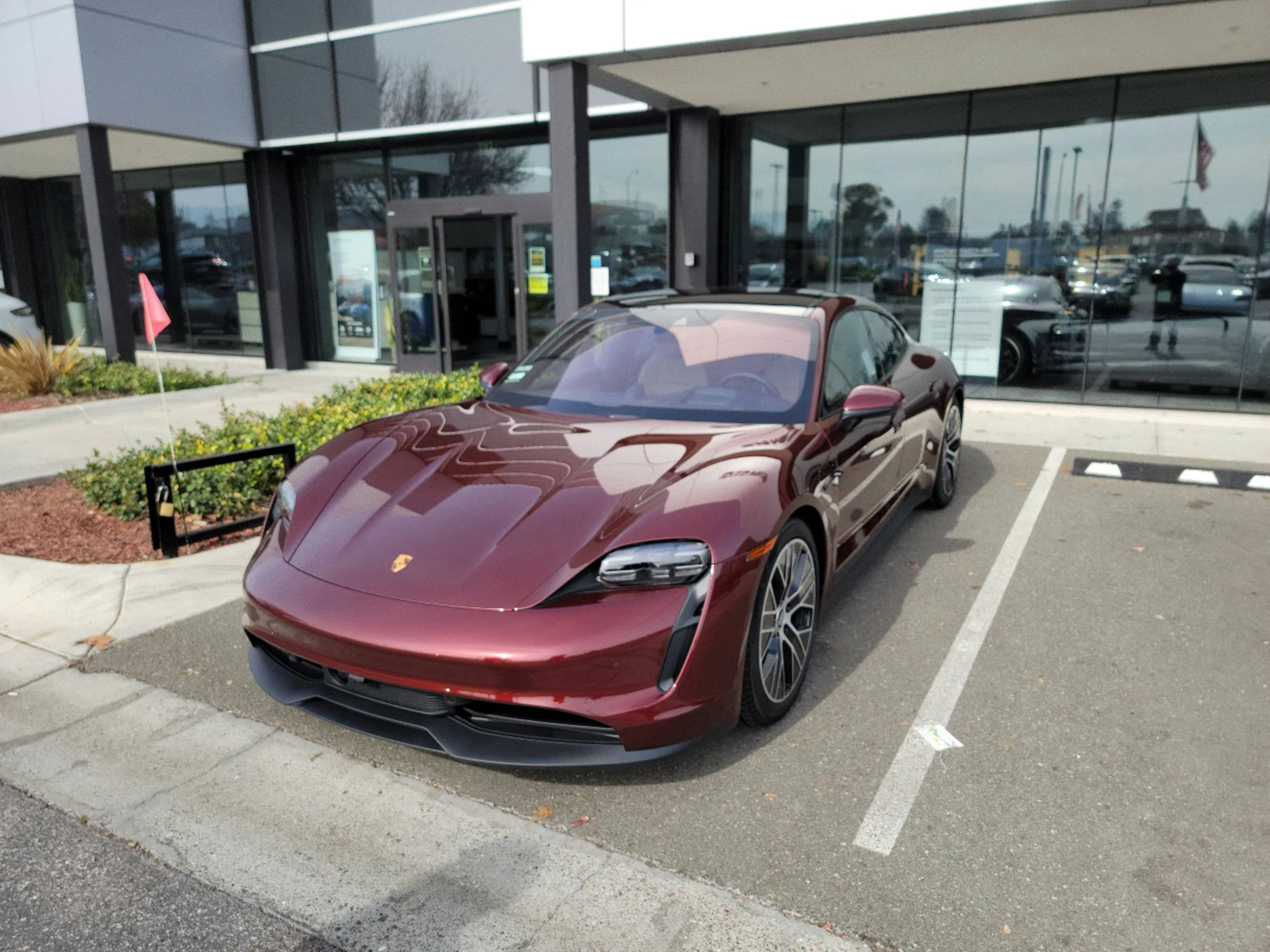 Porsche Taycan Boarding the Crystal Ray late December 20220205_124150