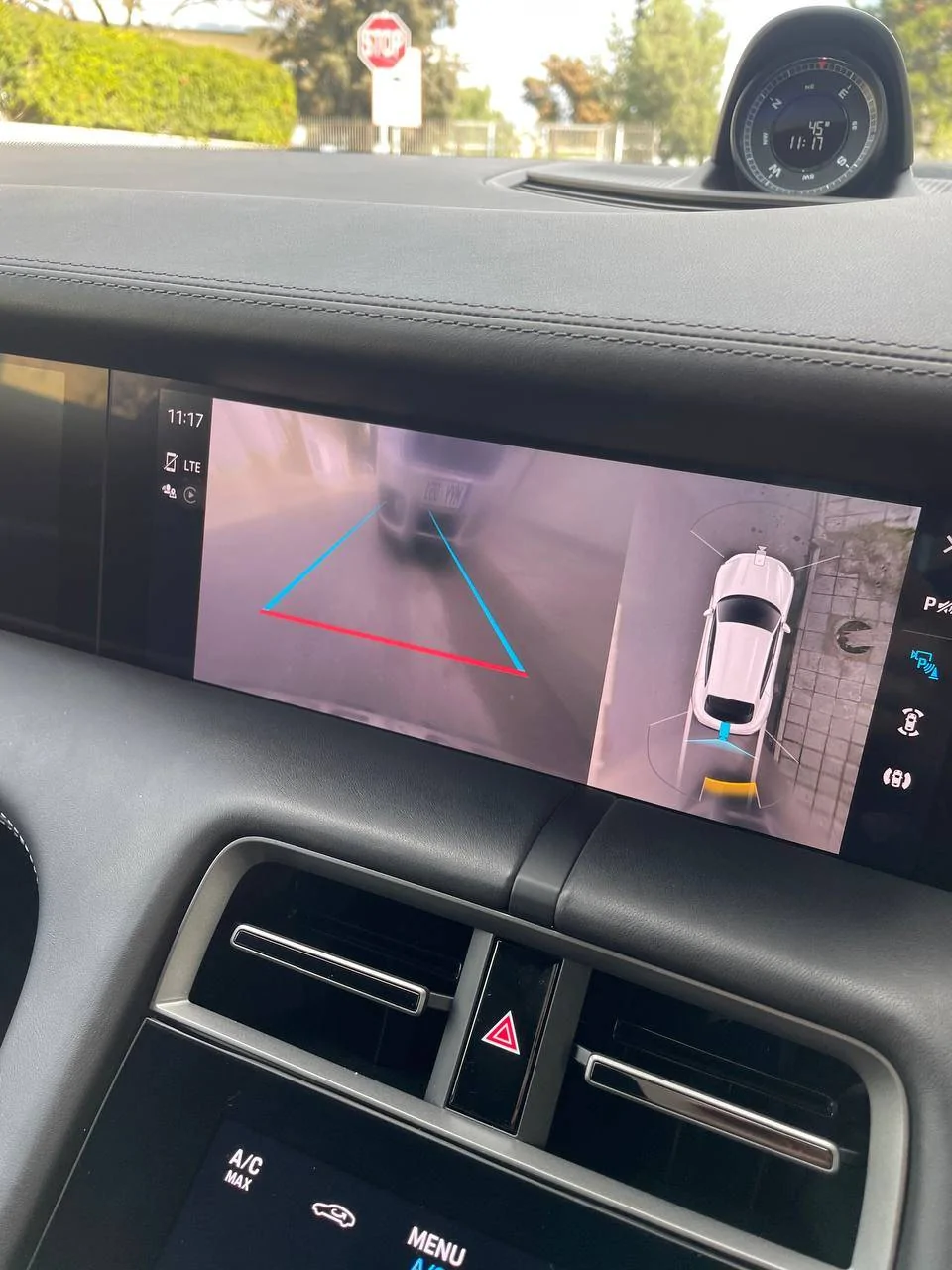 Porsche Taycan 3D surround view in CT4 [MY22] 2022-02-07 14.45.58