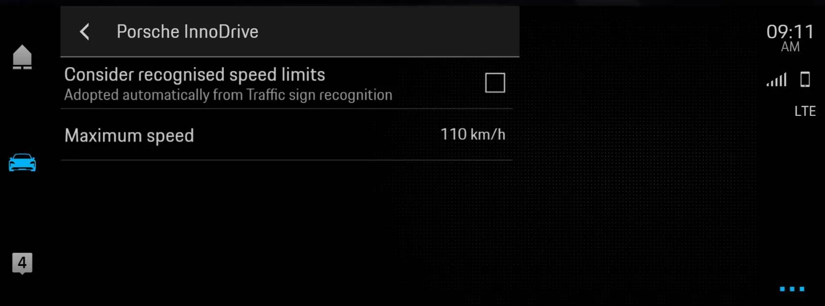 Porsche Taycan Adaptive Cruise Control + Sign Recognition? 1644238085821