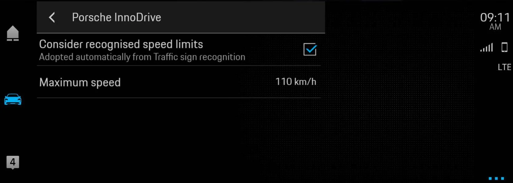 Porsche Taycan Adaptive Cruise Control + Sign Recognition? 1644238114800