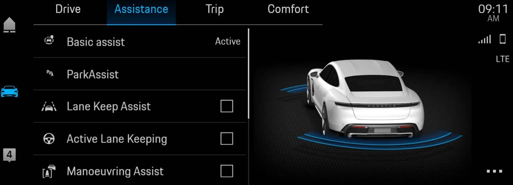 Porsche Taycan Adaptive Cruise Control + Sign Recognition? 1644238374577