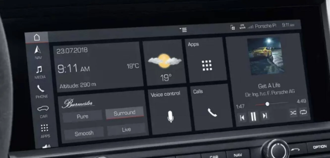 Porsche Taycan Infotainment update? 1644276072229