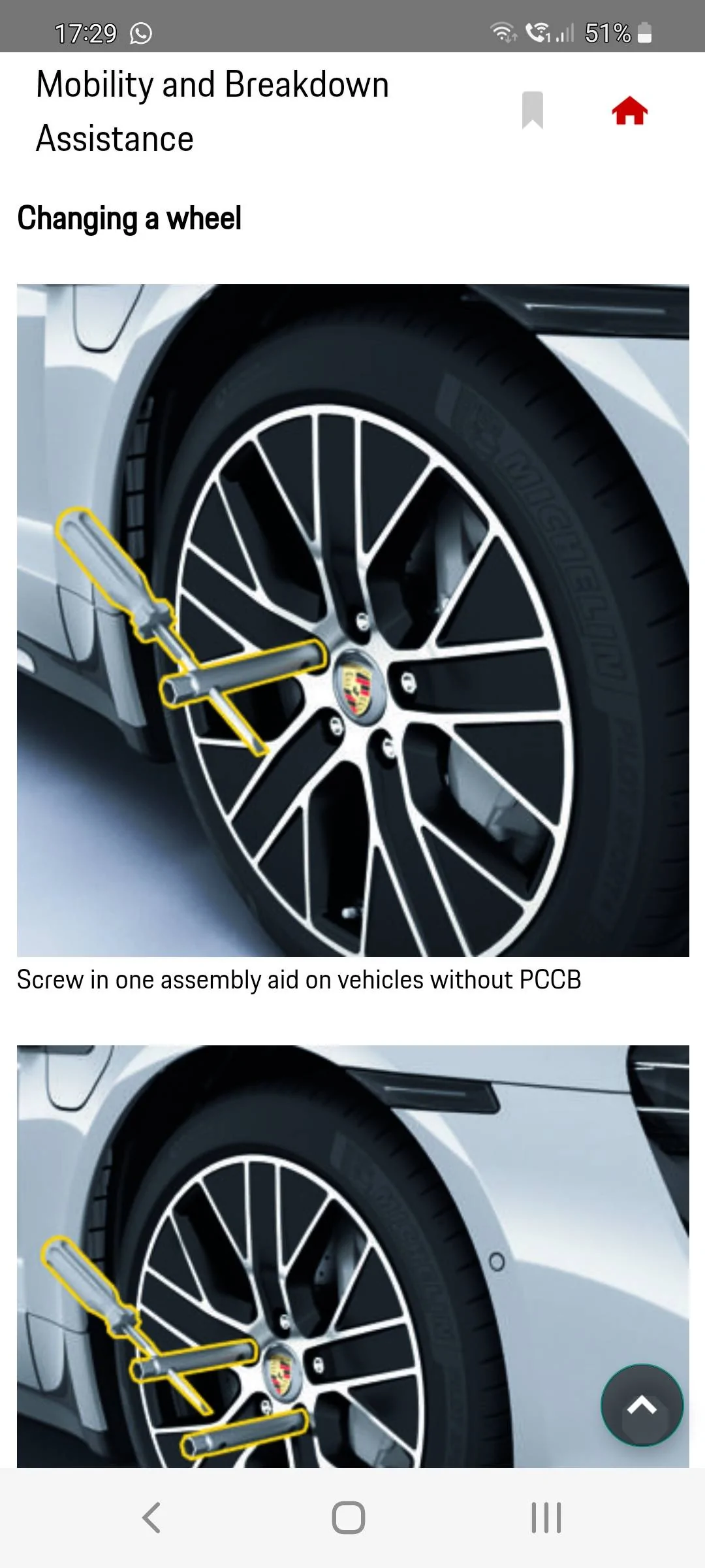 Porsche Taycan UK - wheel removal tools etc? Screenshot_20220208-172944_Porsche Good to kno