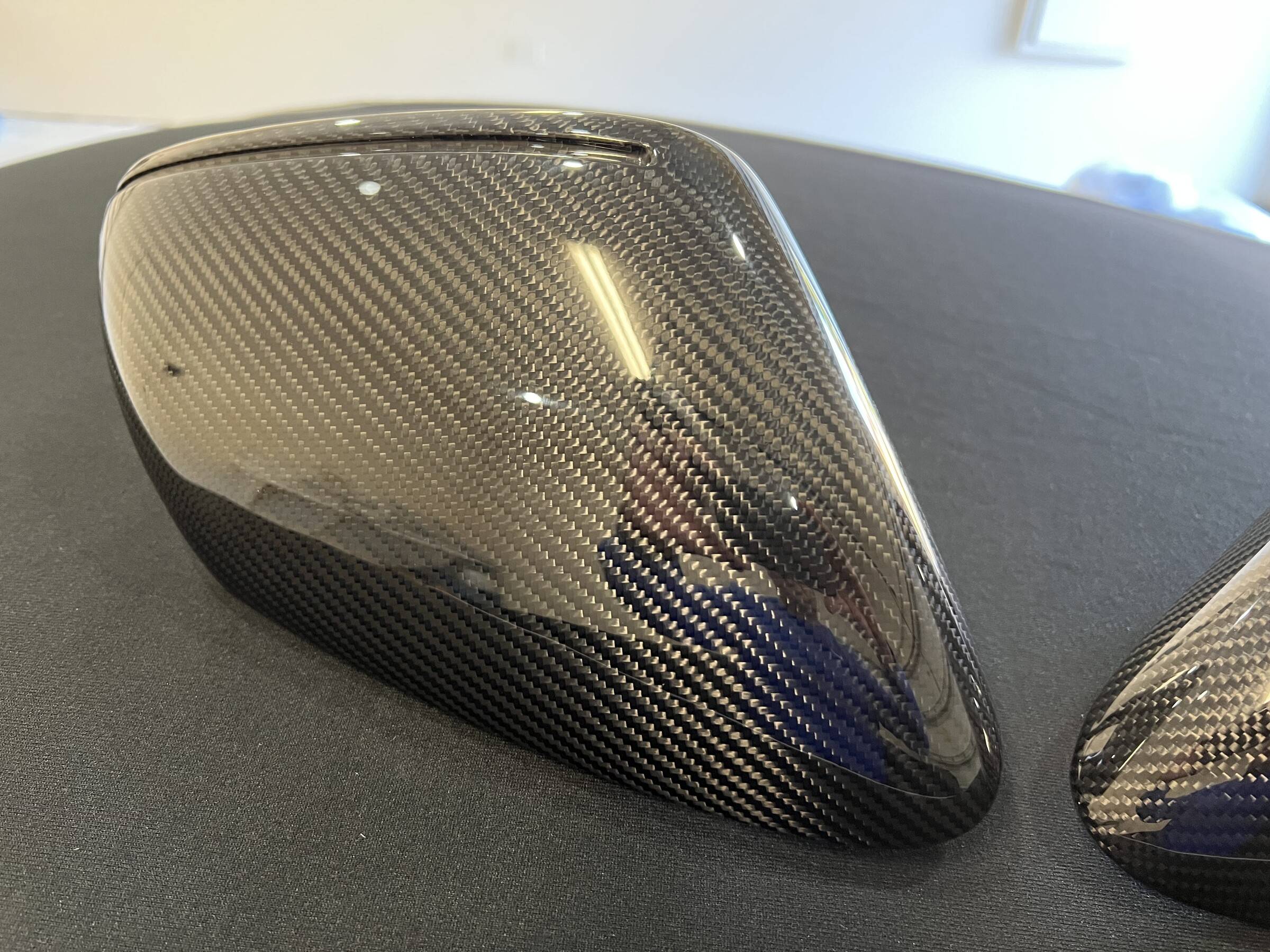 Porsche Taycan Porsche Taycan Carbon Fiber Mirror Covers Ps9RGW